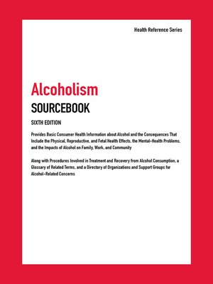 cover image of Alcoholism Sourcebook